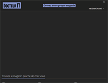 Tablet Screenshot of docteur-it.com